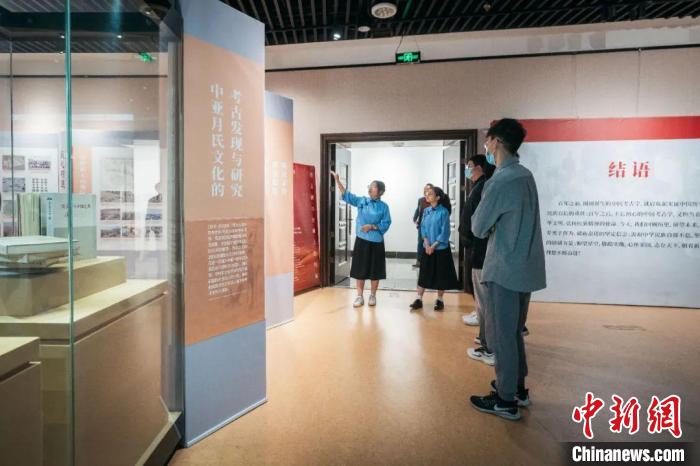 “丝路丹心——黄文弼与丝绸之路”特展在好博体育开展。　马骞 摄